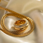 18K Gold Multi-Layered Ring - QH Clothing