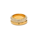 18K Gold Multi-Layered Ring - QH Clothing