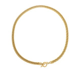 18K Gold OT Buckle Chain Versatile Necklace - QH Clothing