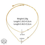 18K Gold Pearl Fusion Necklace - QH Clothing