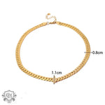 18K Gold Plated Chain Necklace - QH Clothing