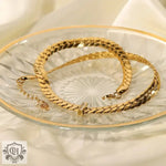 18K Gold Plated Chain Necklace - QH Clothing