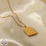 18K Gold Plated Evil Eye Necklace - QH Clothing