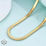 Luxurious 18K Gold Plated Serpent Chain Necklace -  QH Clothing