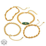 18K Gold Retro Fashion Versatile Bracelets - QH Clothing