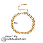 18K Gold Retro Fashion Versatile Bracelets - QH Clothing