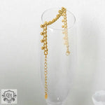 18K Gold Round Beaded Chain Bracelet - QH Clothing