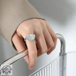 18K Gold Seashell Inspired Ring - QH Clothing