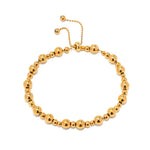 18K Gold Simple Ball Design Versatile Bracelet - QH Clothing