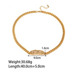 18K Gold Simple Diamond Heart/Star Design Bracelet & Necklace - QH Clothing