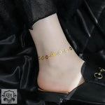 18K Gold Sweet Daisy Anklet - QH Clothing