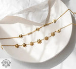 18K Gold Sweet Daisy Anklet - QH Clothing