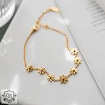 18K Gold Sweet Daisy Anklet - QH Clothing