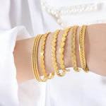 18K Gold Trendy Design Versatile Bracelets - QH Clothing