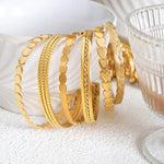 18K Gold Trendy Design Versatile Bracelets - QH Clothing