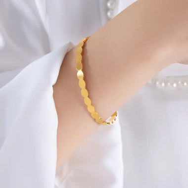 18K Gold Trendy Design Versatile Bracelets - QH Clothing