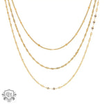 18K Gold Triple-layer Necklace - QH Clothing