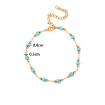 18K Gold & Turquoise Versatile Bracelet - QH Clothing