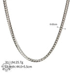 18K Gold Versatile Chain Necklace - QH Clothing