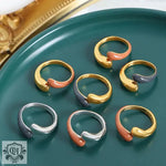 18K Gold Vibrant Luxe Ring - QH Clothing