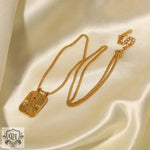 18K Gold Vintage Snake Pendant Necklace - QH Clothing