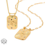 18K Gold Vintage Snake Pendant Necklace - QH Clothing