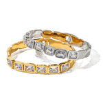 18K gold exquisite and dazzling zircon design light luxury style bracelet - QH Clothing