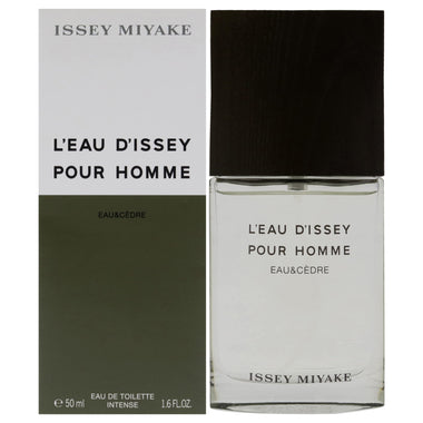 Issey Miyake L'Eau d'Issey Pour Homme Eau & Cèdre Eau de Toilette Intense 50ml Spray - QH Clothing