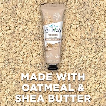 St. Ives Oatmeal & Shea Butter Soothing Hand Cream 30ml - QH Clothing