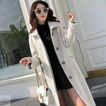 Autumn Collared Women Woolen Coat - Quality Home Clothing| Beauty