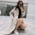 Autumn Collared Women Woolen Coat - Quality Home Clothing| Beauty