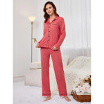 ​Autumn Winter Cardigan Pajama Set -  QH Clothing