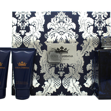 Dolce & Gabbana K Presentset 100ml EDP + 50ml After Shave Balsam + 50ml Duschgel