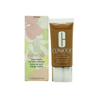 Clinique Stay-Matte Oil-Free Makeup Foundation 30ml - 15 Beige