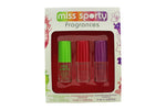 Miss Sporty Gift Set 11ml Pump Up Booster EDT + 11ml Clubbing Proof EDT + 11ml Crush On You EDT