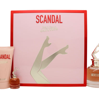 Jean Paul Gaultier Scandal Presentset 50ml EDP + 75ml Body Lotion + 6ml EDP