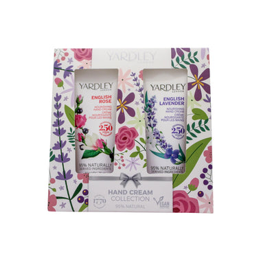 Yardley Hand Cream Duo 50ml English Lavender Hand Cream + 50ml English Rose Hand Cream