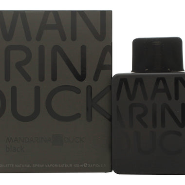 Mandarina Duck Pure Black for Men Eau De Toilette 100ml Spray