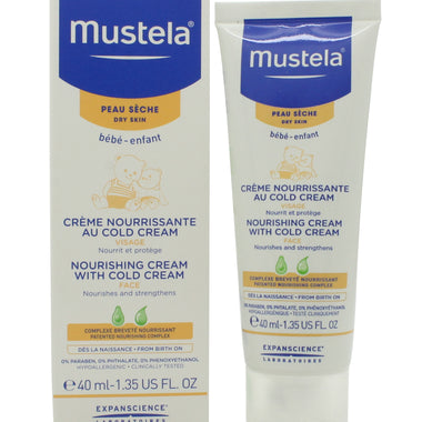 Mustela Bebe-Enfant Nourishing Face Cream with Cold Cream 40ml - Torr Hy