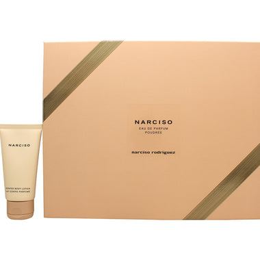 Narciso Rodriguez Narciso Poudree Gift Set 50ml EDP + 50ml Shower Gel + 50ml Body Lotion - QH Clothing