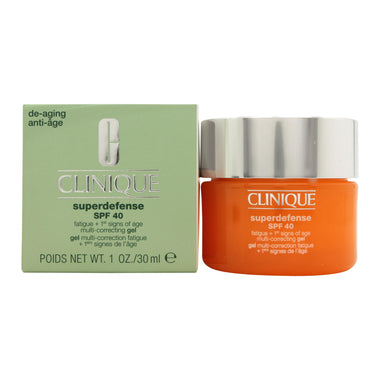 Clinique Superdefense SPF40 Fatigue + 1st Signs of Age Multi-Correcting Gel 30ml