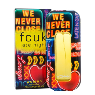 FCUK Late Night Woman Eau de Toilette 100ml Sprej