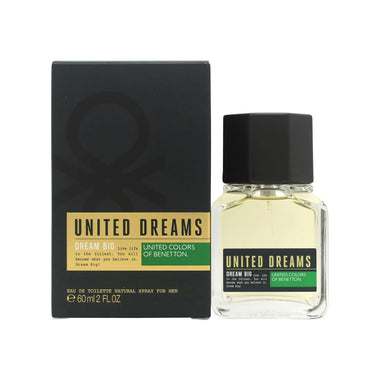 Benetton United Dreams Dream Big for Men Eau de Toilette 60ml Spray - QH Clothing