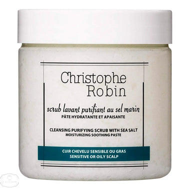 Christophe Robin Cleansing Purifying Scrub with Sea Salt 250ml - QH Clothing