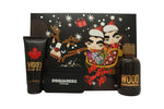 DSquared2 Wood For Him Gift Set 100ml EDT + 100ml Shower Gel + Pouch - Quality Home Clothing| Beauty