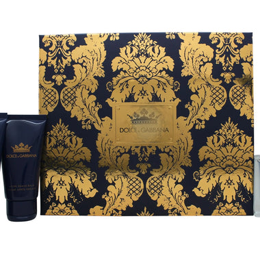 Dolce & Gabbana K Gift Set 50ml EDT + 50ml Aftershave Balm + 50ml Shower Gel - Quality Home Clothing| Beauty