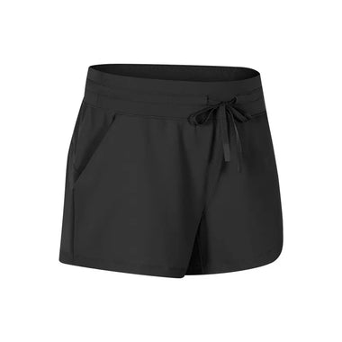 Drawstring Waist Yoga Shorts Outdoor Casual Running Fitness Exercise Shorts Women - Quality Home Clothing| Beauty