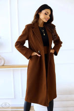 Elegant Double Breasted Coat - Quality Home Clothing | Beauty