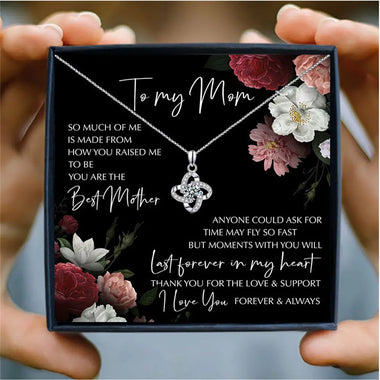 Elegant Mother's Day Blessings Pendant Necklace -  QH Clothing