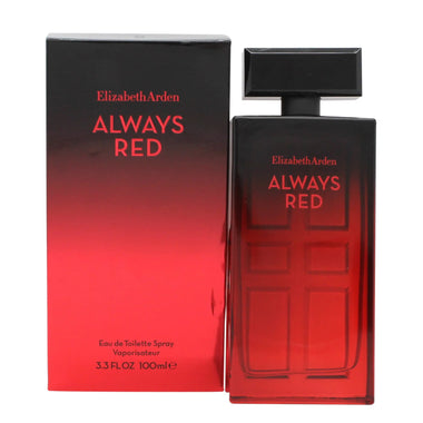 Elizabeth Arden Always Red Eau de Toilette 100ml Spray - QH Clothing | Beauty